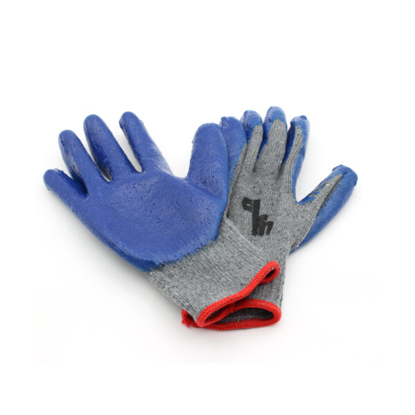 Knit Glove - Blue Palm