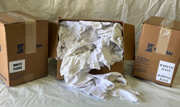 White Wiping Rags