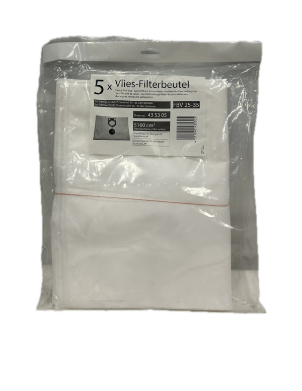 CS Unitec Fleece Filter Bags for 1445H HEPA Vacuum