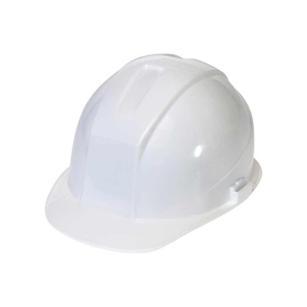 Hard Hat – White Cap – 6 Point Ratchet